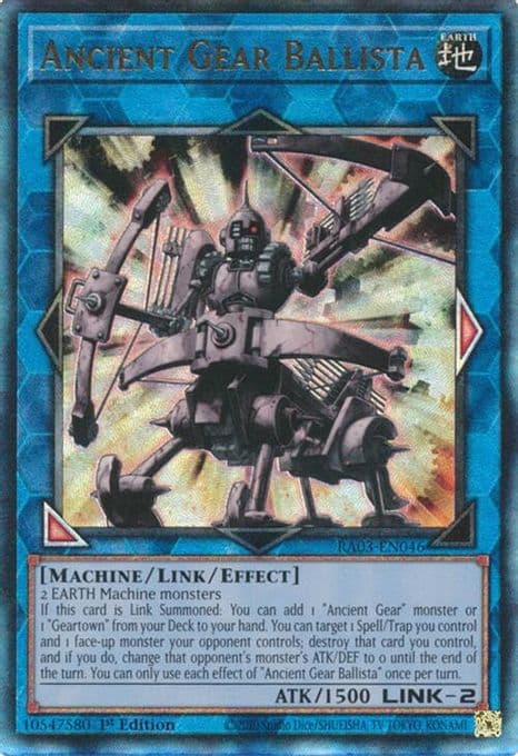 Ancient Gear Ballista (PUR)