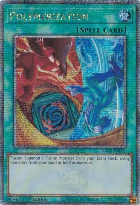 Polymerization (B) (HERO Art) (Quarter Century Secret Rare)