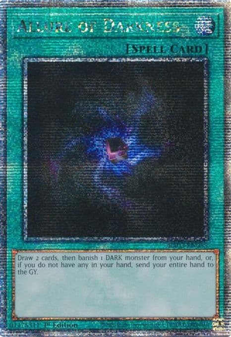 Allure of Darkness (Quarter Century Secret Rare)