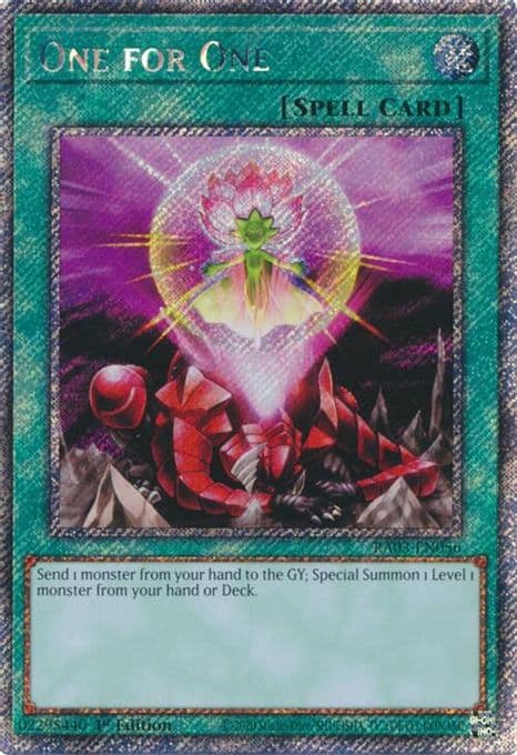 One for One (Platinum Secret Rare)