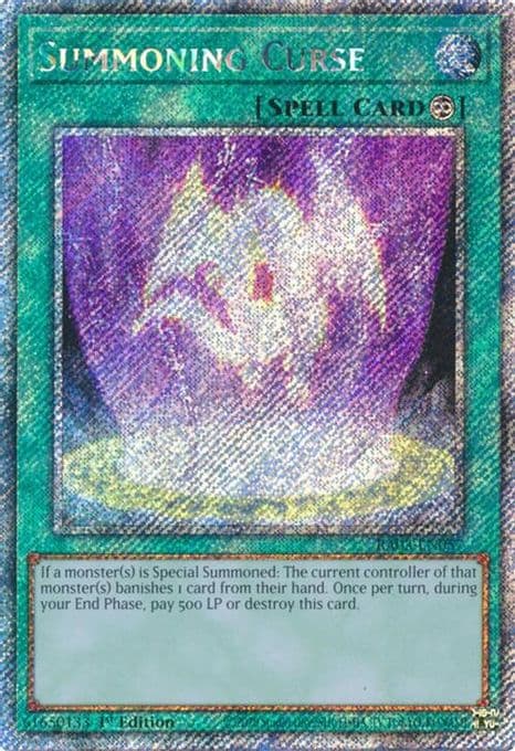 Summoning Curse (Platinum Secret Rare)