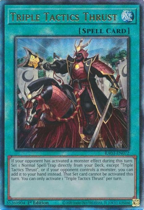 Triple Tactics Thrust (PUR)