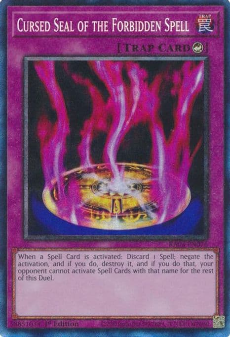 Cursed Seal of the Forbidden Spell (PCR)