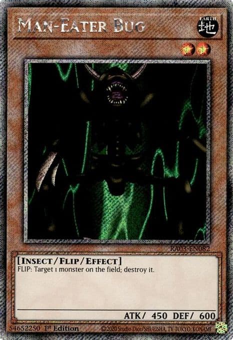 Man-Eater Bug (Platinum Secret Rare)