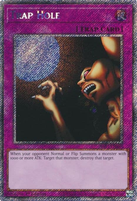 Trap Hole (Platinum Secret Rare)