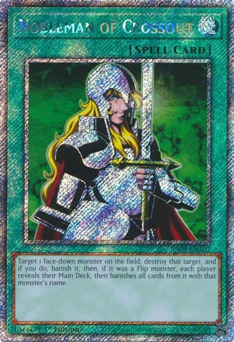 Nobleman of Crossout (Platinum Secret Rare)