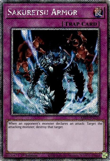 Sakuretsu Armor (Platinum Secret Rare)