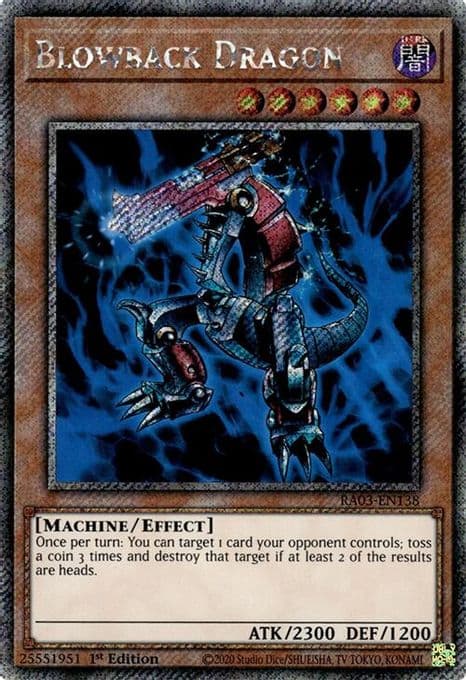 Blowback Dragon (Platinum Secret Rare)