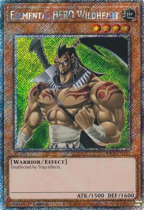 Elemental HERO Wildheart (Platinum Secret Rare)