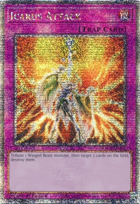 Icarus Attack (Quarter Century Secret Rare)