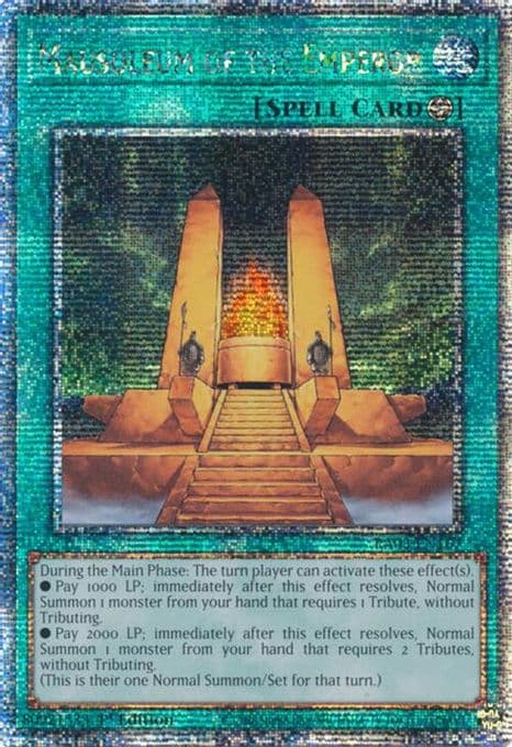 Mausoleum of the Emperor (Quarter Century Secret Rare)
