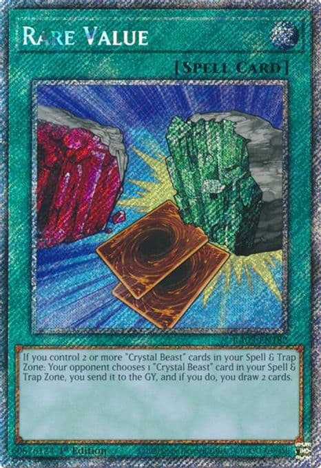 Rare Value (Platinum Secret Rare)