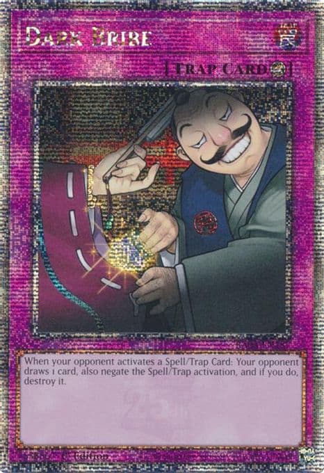 Dark Bribe (Quarter Century Secret Rare)