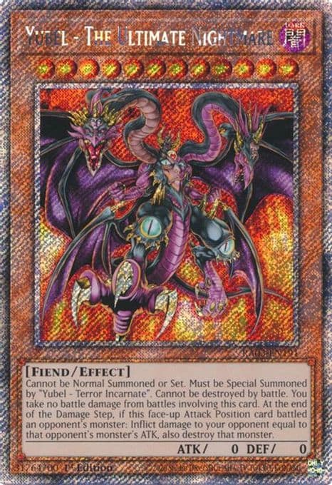 Yubel - The Ultimate Nightmare (Platinum Secret Rare)