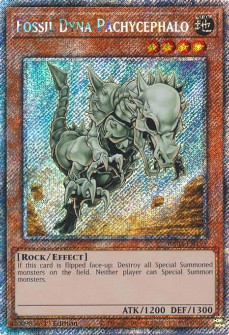 Fossil Dyna Pachycephalo (Platinum Secret Rare)