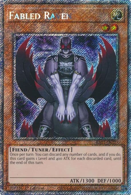 Fabled Raven (Platinum Secret Rare)