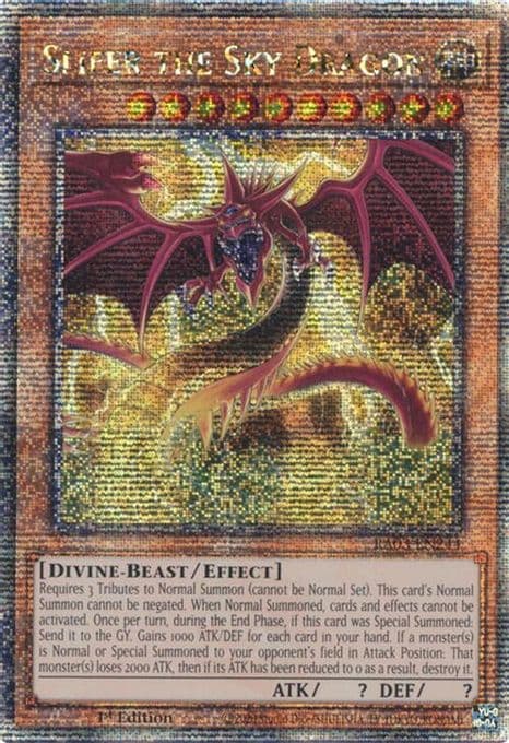 Slifer the Sky Dragon (Quarter Century Secret Rare)
