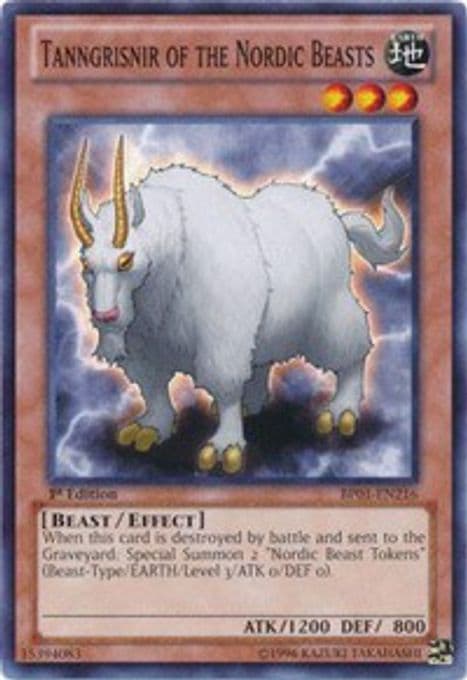 Tanngrisnir of the Nordic Beasts