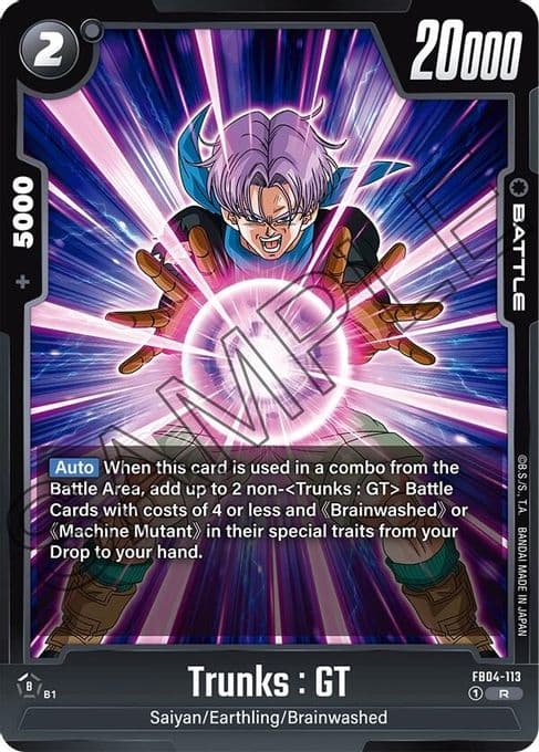 Trunks : GT - FB04-113