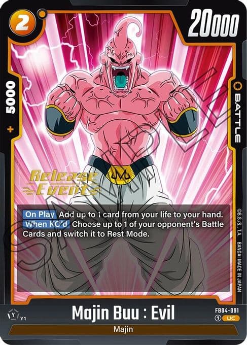 Majin Buu : Evil - FB04-091