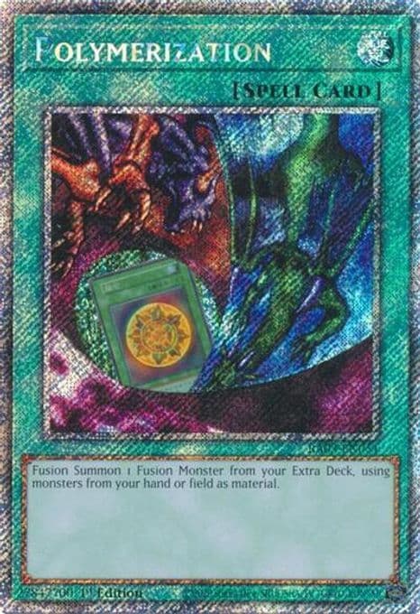 Polymerization (A) (Alternate Art) (Platinum Secret Rare)