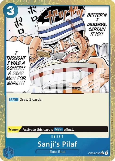 Sanji's Pilaf (Textured Foil)