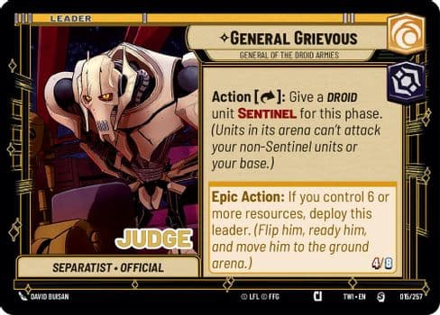 General Grievous - General of the Droid Armies