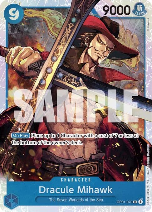 Dracule Mihawk (OP01-070) (Reprint)