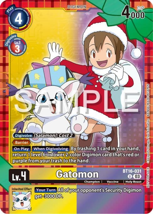 Gatomon (Winter Holiday Event 2024)