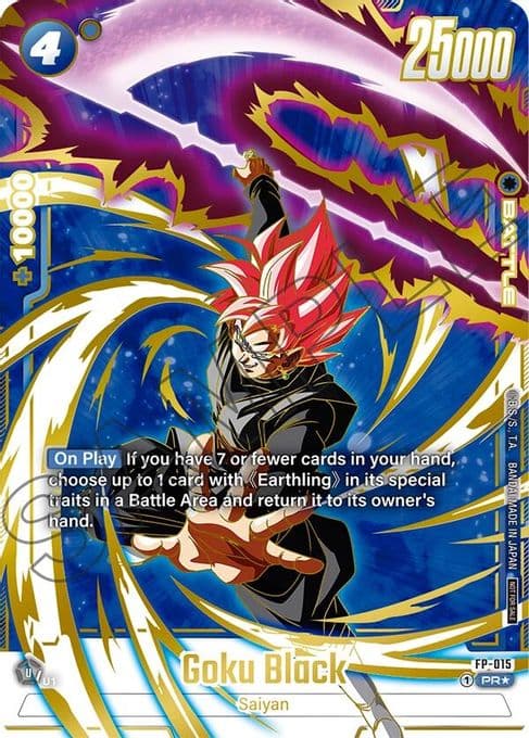 Goku Black - FP-015 (Selection Pack 01 Finalist)