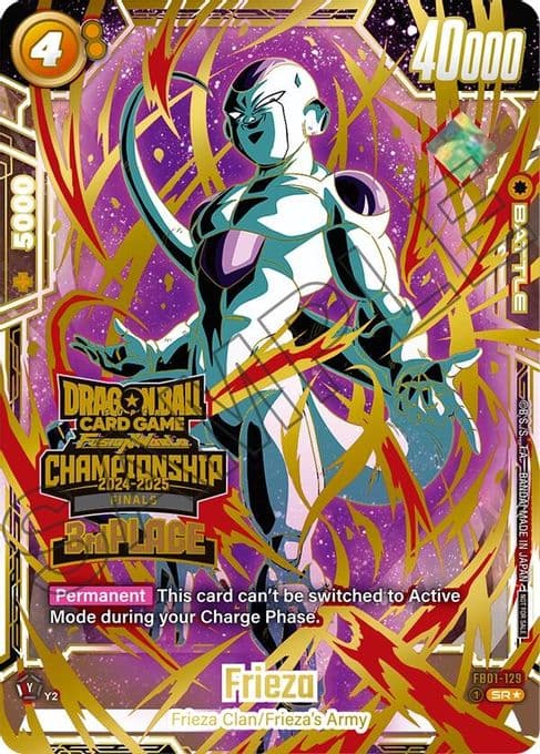 Frieza - FB01-129 (Championship 2024-2025 Finals 3rd Place)