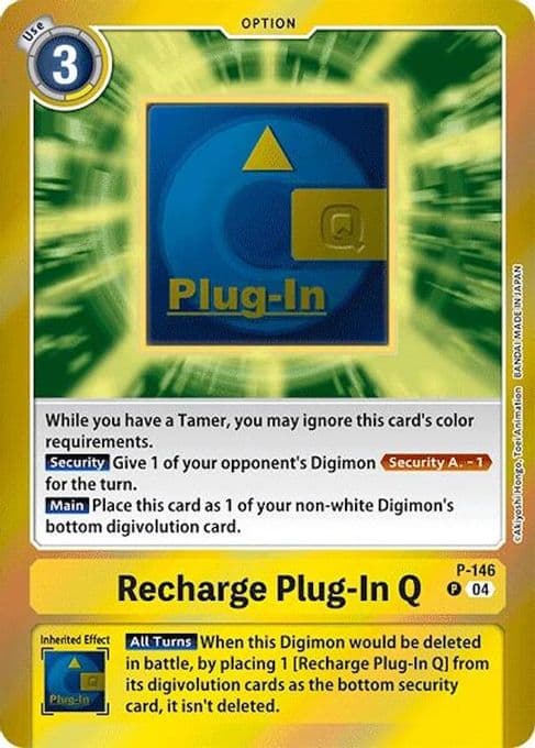 Recharge Plug-In Q (Reprint)