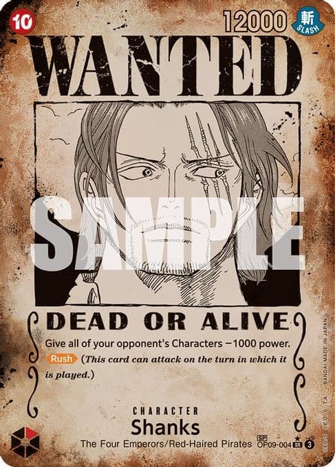 Shanks (004) (Wanted Poster)