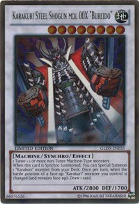 Karakuri Steel Shogun mdl 00X "Bureido"