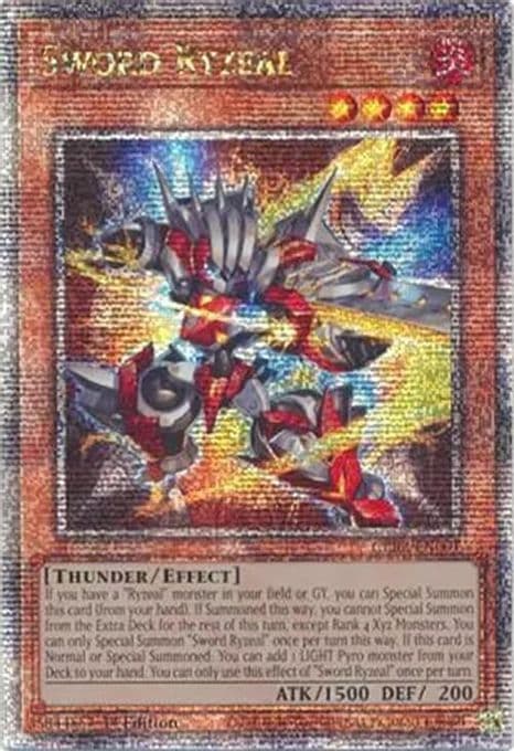 Sword Ryzeal (Quarter Century Secret Rare)