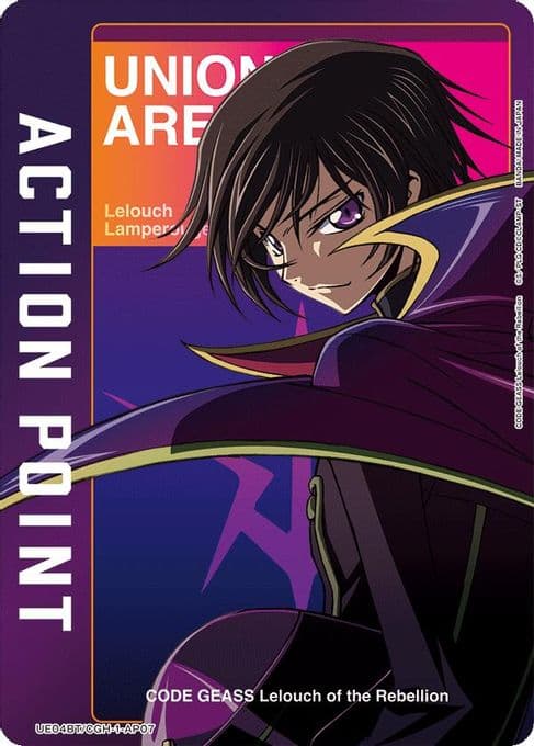 Action Point Card (AP07) (Lelouch Lamperouge)