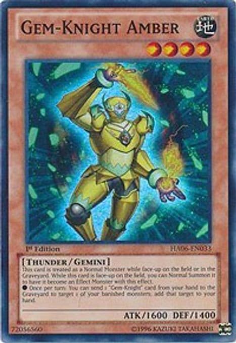Gem-Knight Amber