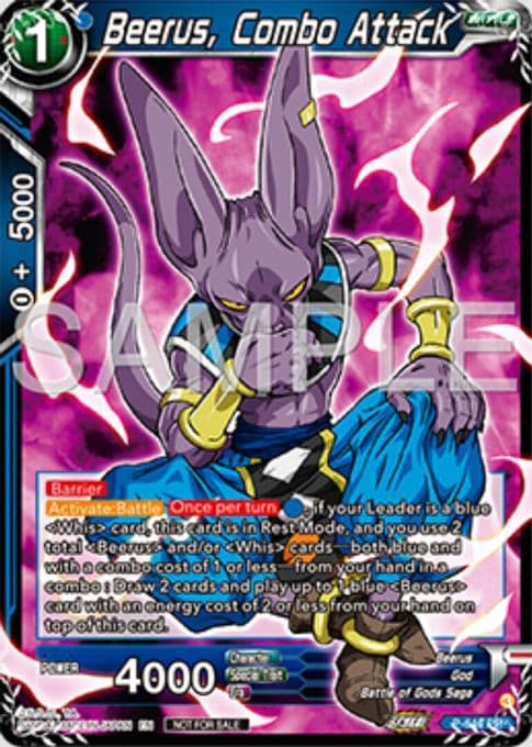 Beerus, Combo Attack