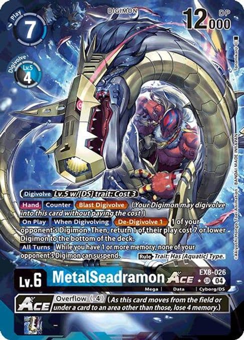 MetalSeadramon ACE (Alternate Art)