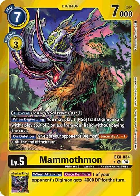 Mammothmon (Limited Foil)