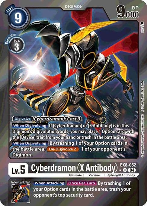 Cyberdramon (X Antibody) (Limited Foil)
