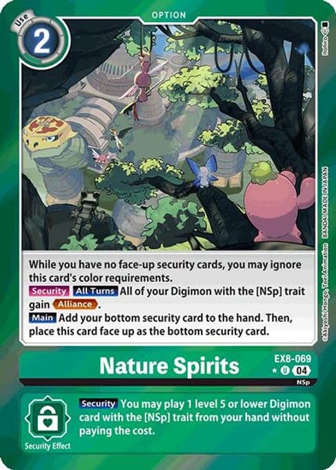 Nature Spirits (Limited Foil)