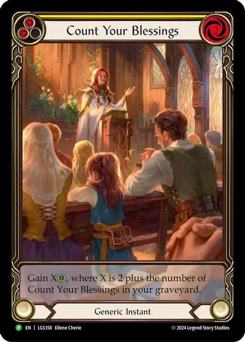 Count Your Blessings (Yellow) - LGS358