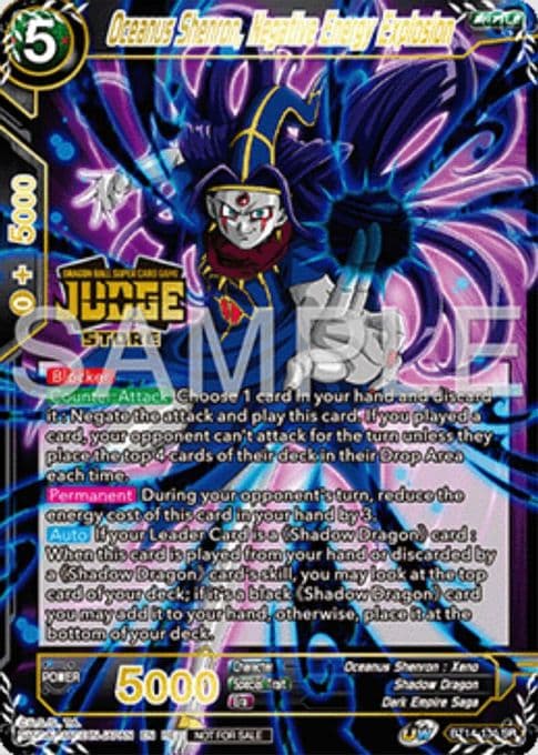 Oceanus Shenron, Negative Energy Explosion (Judge Pack Vol.16) (Store)