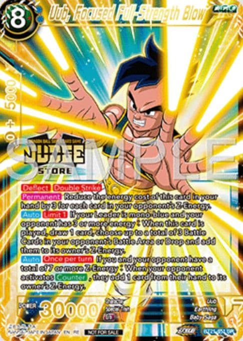 Uub, Focused Full-Strength Blow (Judge Pack Vol.16) (Store)