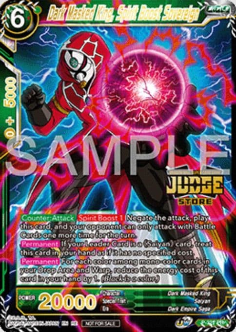 Dark Masked King, Spirit Boost Sovereign (Judge Pack Vol.16) (Store)