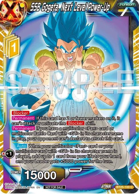 SSB Gogeta, Next Level Power-Up (Championship 2024 Finals Zenkai Pack)