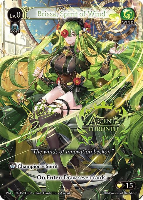 Brissa, Spirit of Wind (CPR)