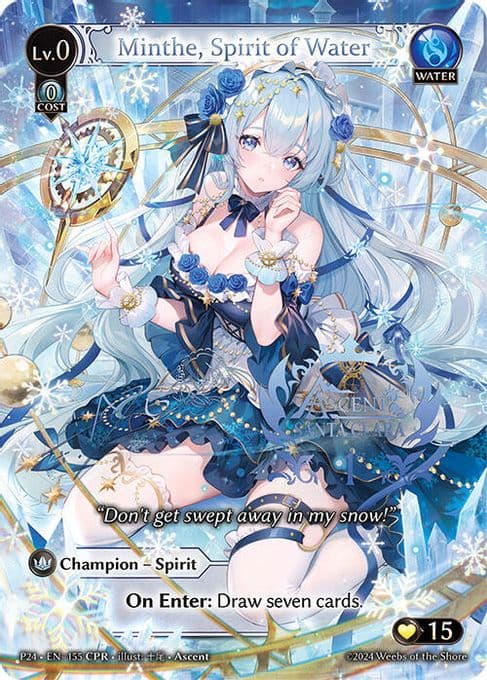 Minthe, Spirit of Water (CPR)