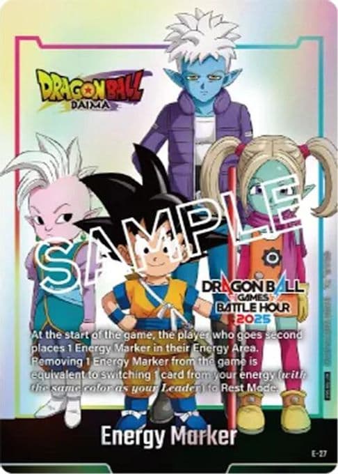 Energy Marker (E-27) (Dragon Ball Games Battle Hour 2025 Promo Card Set)